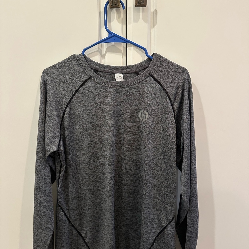 Gray Long Sleeve Shirt